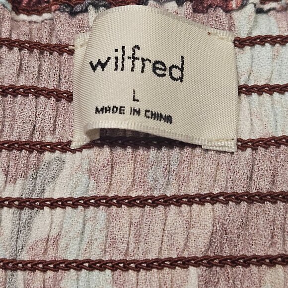 Wilfred Floral Cropped Sleeveless Blouse szL - Picture 10 of 10